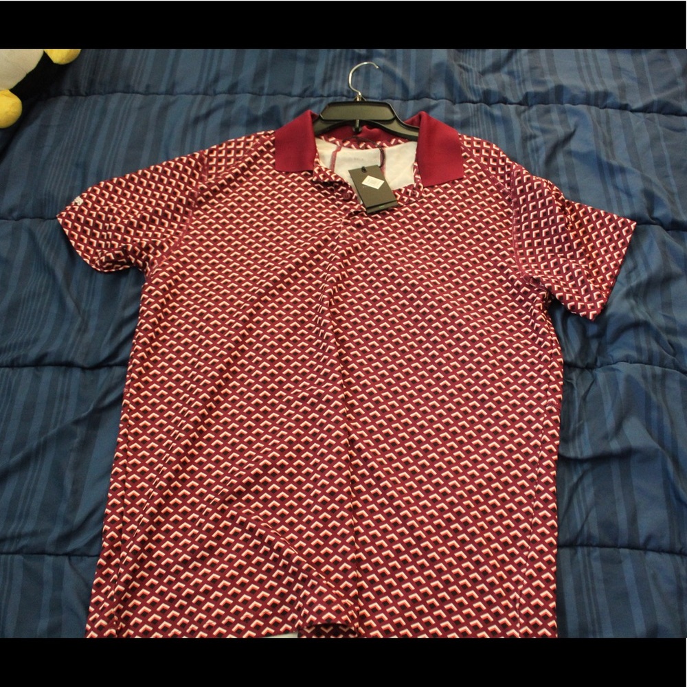 Pattern men’s dress shirt